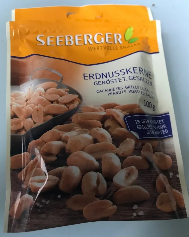 Seeberger Erdnusskerne Geröstet Und Gesalzen