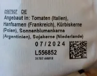 Kerne-Mix Tomate & Hanf