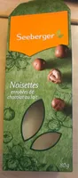Noisettes enrobées de chocolat au lait
