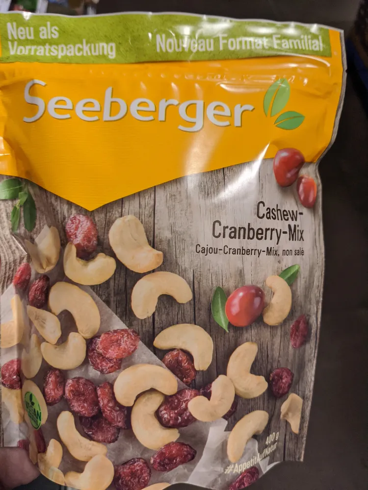 Cajou-Cranberry mix