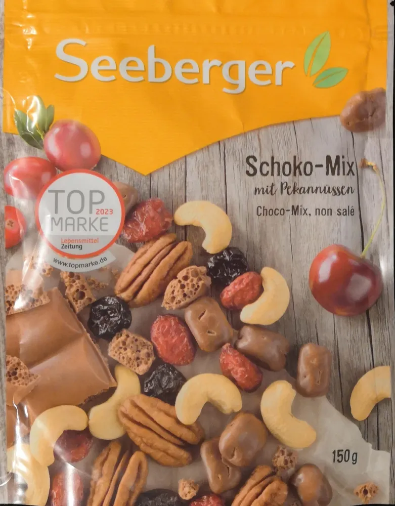 Schoko-Mix mit Pekannüssen