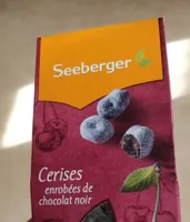 Cerises enrobées de chocolat noir
