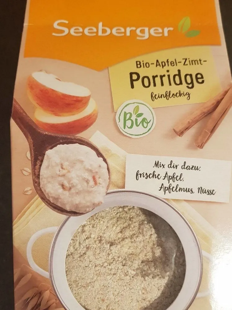 Porridge Pomme-Cannelle