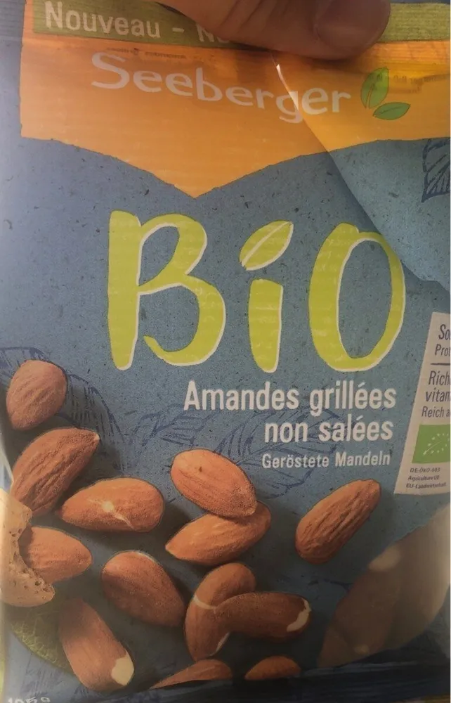 Amandes grillées non salées