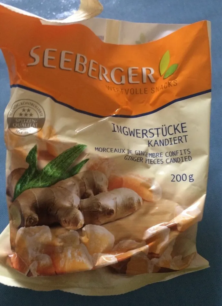 Morceaux de Gingembre confit