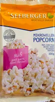 Mikrowellen Popcorn süß