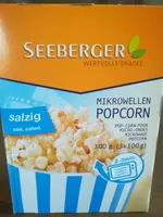 Popcorn salé pour micro-ondes
