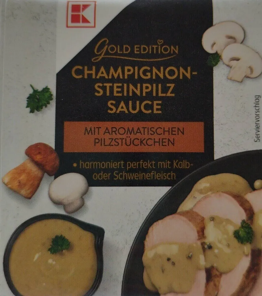 Champignon-Steinpilz Sauce