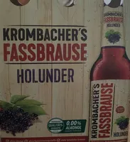 Krombacher's Fassbrause Holunder 6x 0.33 Liter