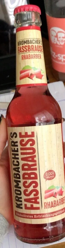 Rhabarber Fassbrause
