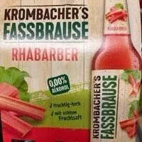 Krombacher's Fassbrause Rhabarber 6x 0.33 Liter