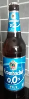 Bier Krombacher Pilsener Alkoholfrei 0,0%