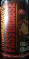 Krombracher's Fassbrause Cola&Orange