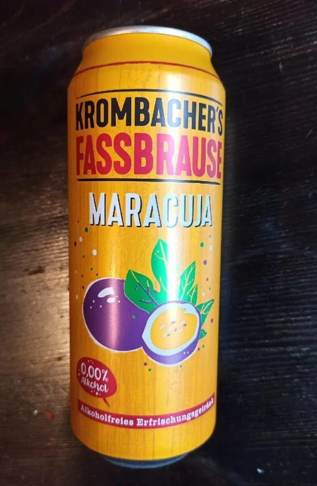 Krombacher's Fassbrause Maracuja