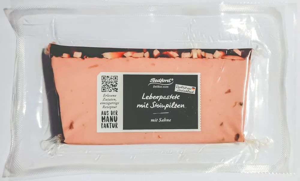 Leberpastete mit Steinpilzen