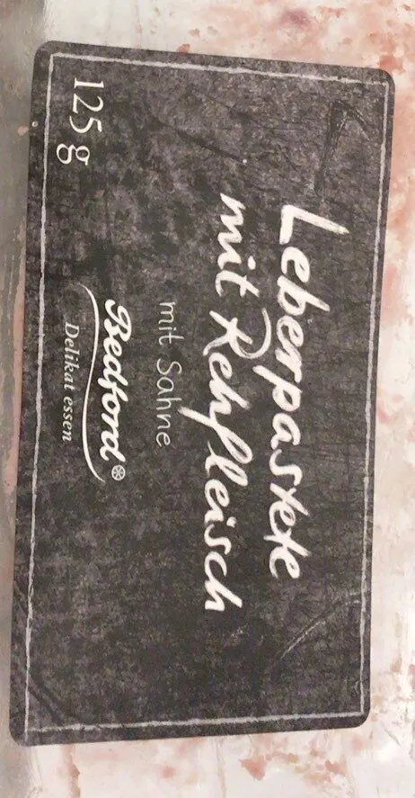 Leberpastete mit Rehfleisch