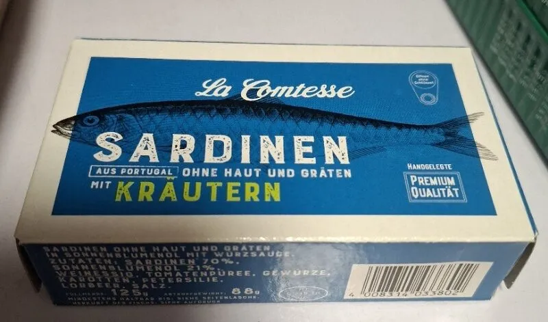 Sardinen mit Kräutern