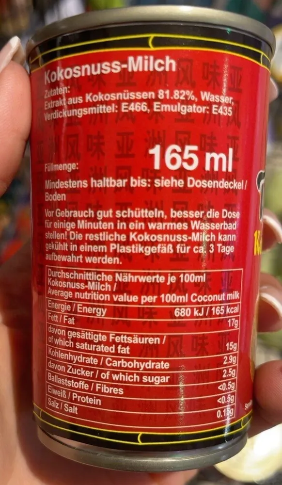 Kokosnuss milch