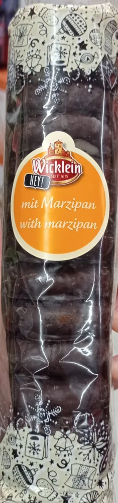 Elisen Lebkuchen mit Marzipan