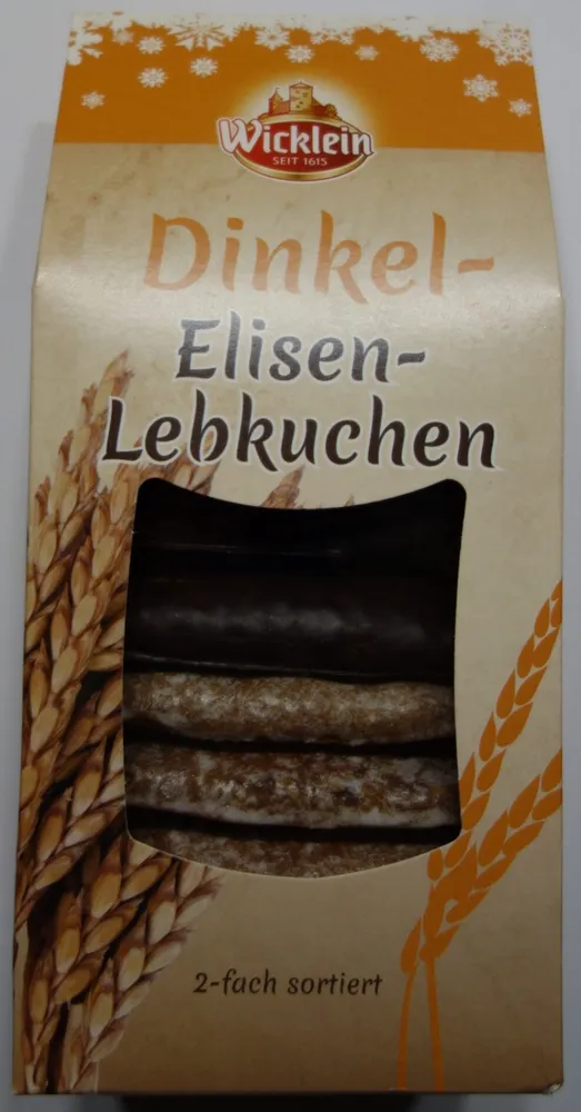Dinkel-Elisen-Lebkuchen