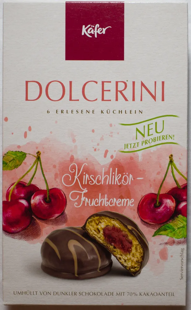 Dolcerini Kirschlikör-Fruchtcreme