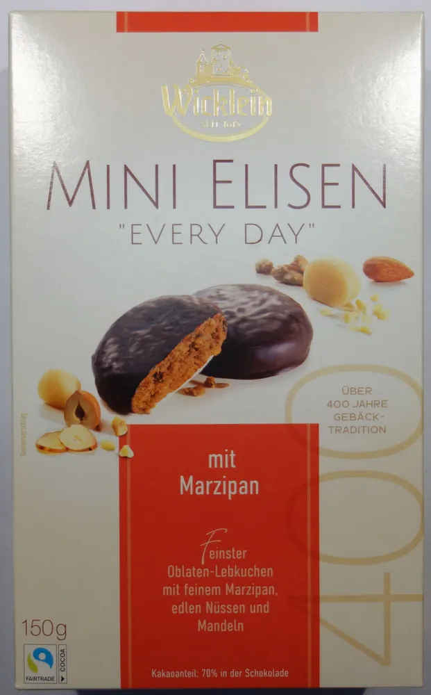 Mini Elisen "Every Day" mit Marzipan