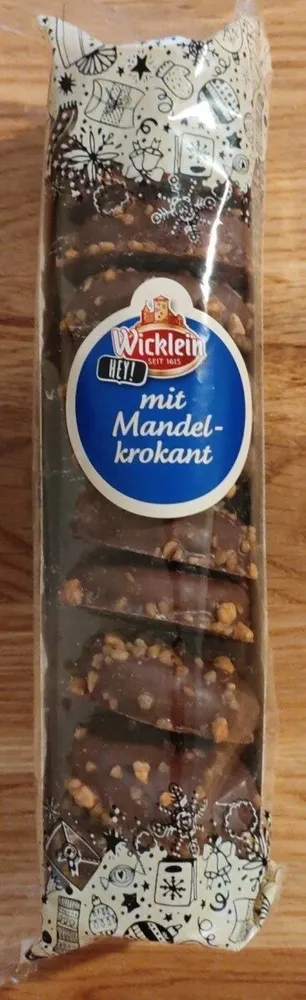 Wicklein mit Mandelkrokant