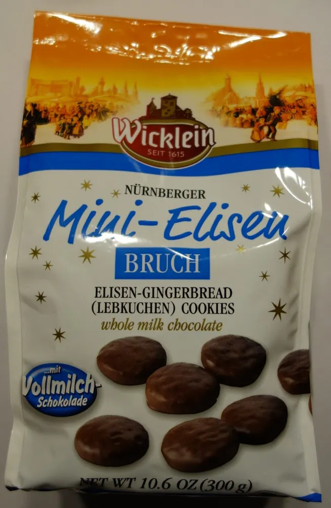 Nürnberger Mini-Elisen Bruch mit Vollmilch-Schokolade