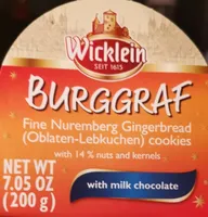 Gingerbread (Fine Nuremberg Cookies with milk chocolate)