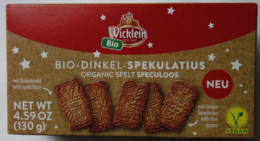Bio-Dinkel-Spekulatius