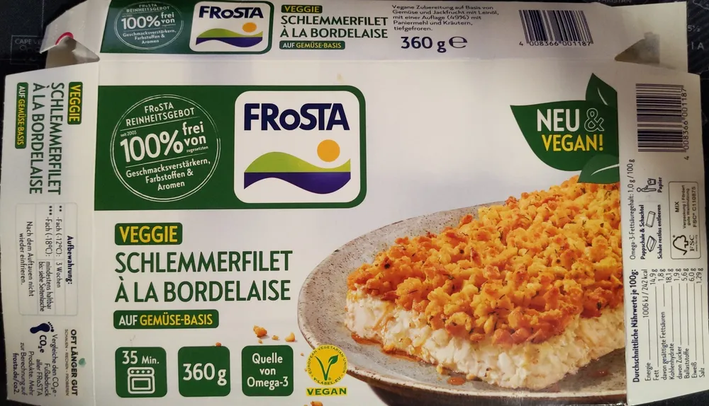Veggie Schlemmerfilet à la Bordelaise