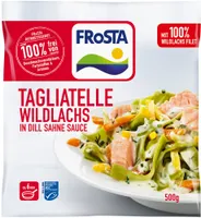 Tagliatelle Wildlachs in Dill Sahne Sauce