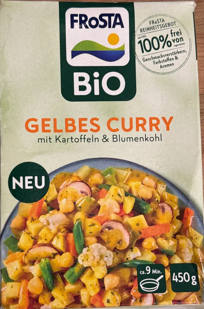 Gelbes Curry