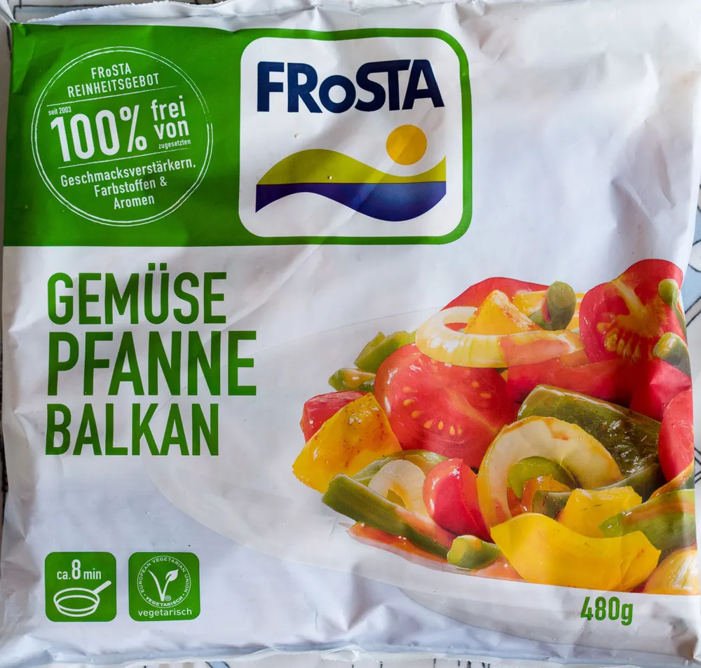 Gemüse Pfanne Balkan