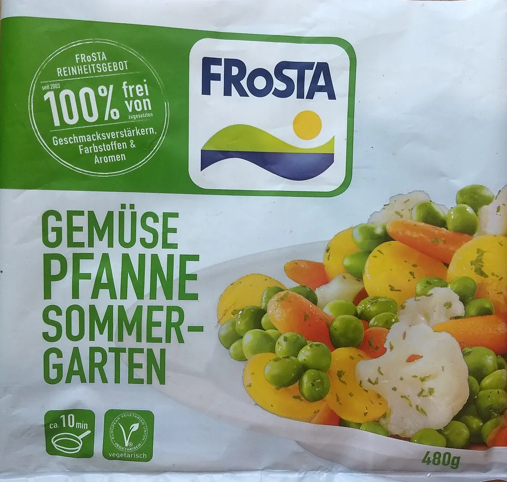 Gemüsepfanne Sommergarten