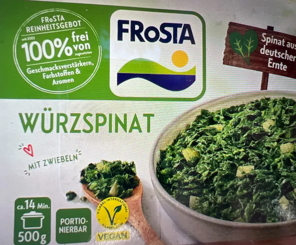 Würzspinat