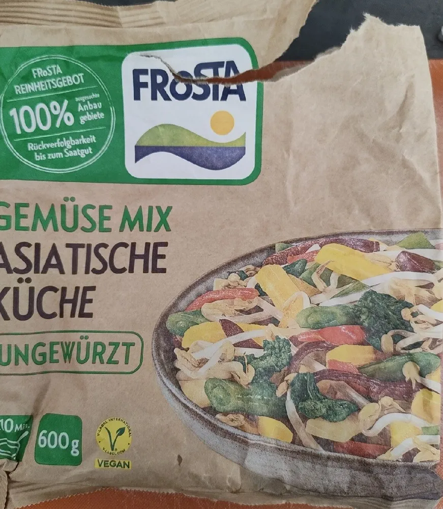 Gemüse Mix Asiatische Küche