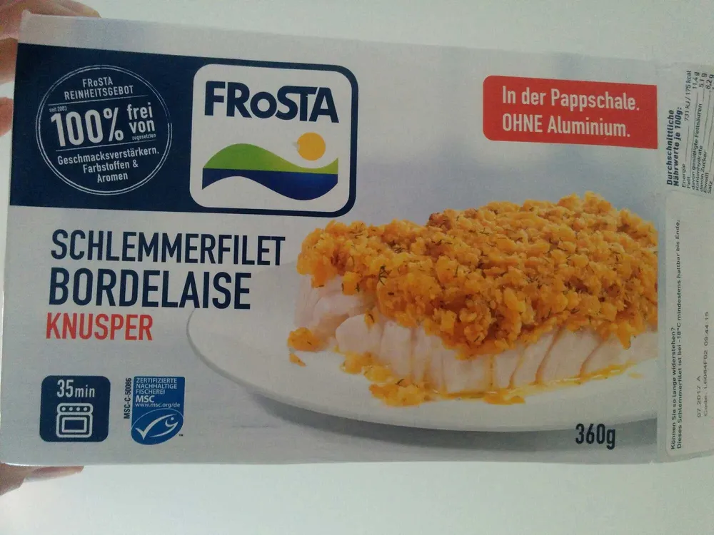 Schlemmerfilet, Knusprig Kross