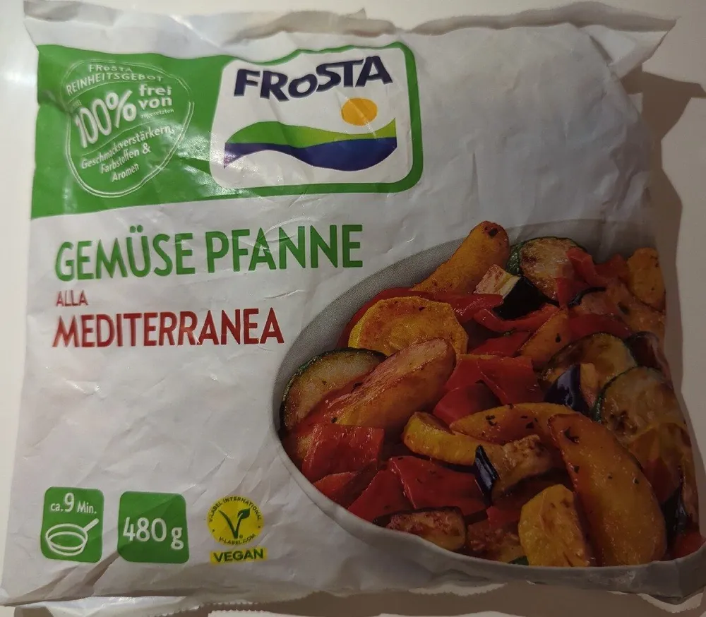 Gemüse Pfanne Mediterran