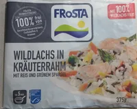 Frosta wildlachs in kräuterrahm