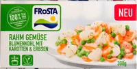 Rahm Gemüse Blumenkohl mit Karotten & Erbsen