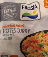 Rotes Curry Mit Hendl Und Reis