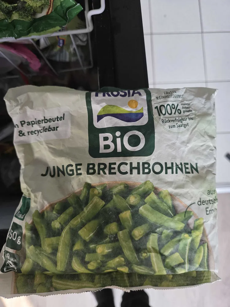 Junge Brechbohnen