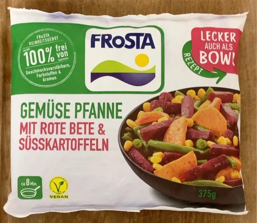 Gemüse Pfanne mit Rote Bete & Süsslartoffeln