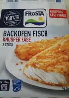 Backofen Fisch Knusper Käse