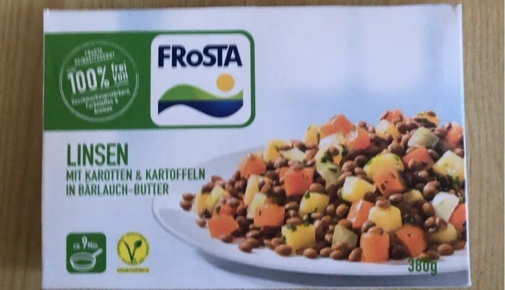 Linsen mit Karotten & Kartoffeln in Bärlauch-Butter