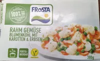 Rahm Gemüse Blumenkohl mit Karotten & Erbsen