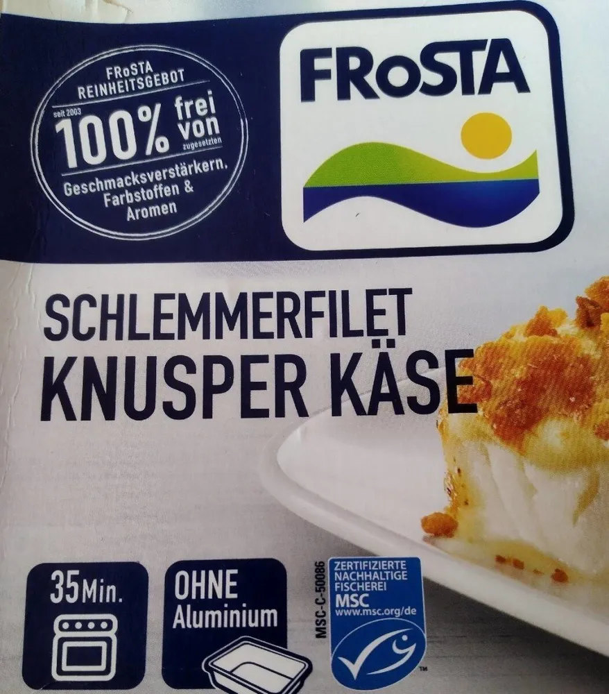Schlemmerfilet Knusperkäse