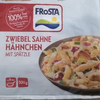 Zwiebel-Sahne-Hähnchen mit Spätzle