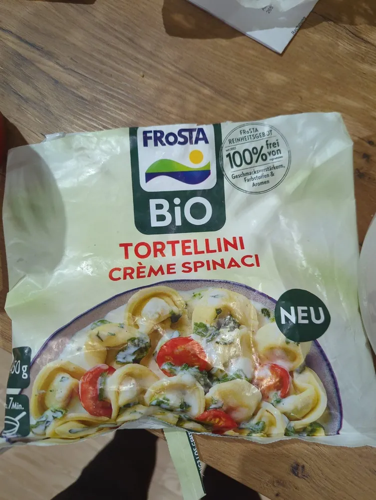 Frosta Bio-TORTELLINI Creme Spinaci